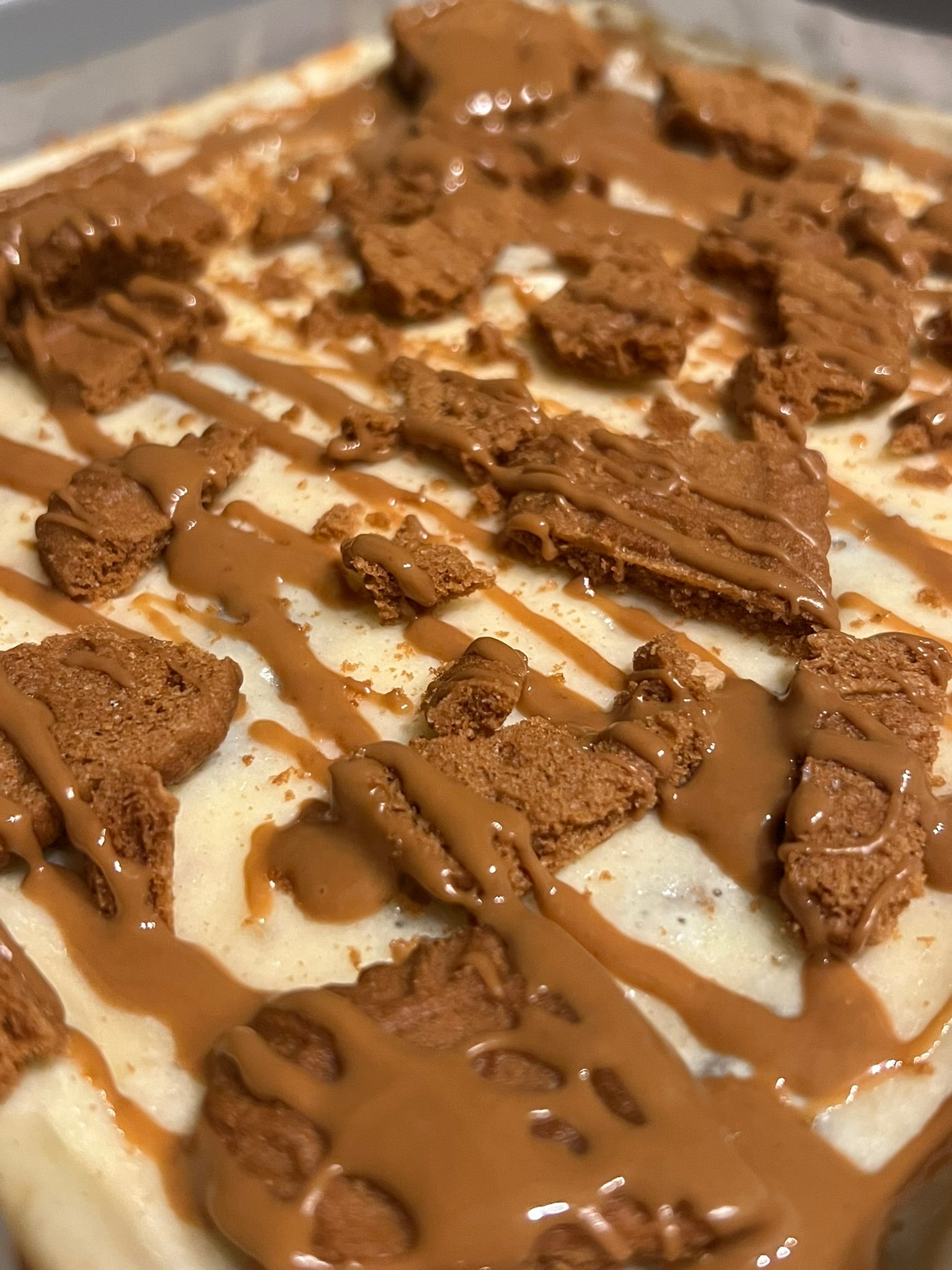 Biscoff Cheesecake Bars