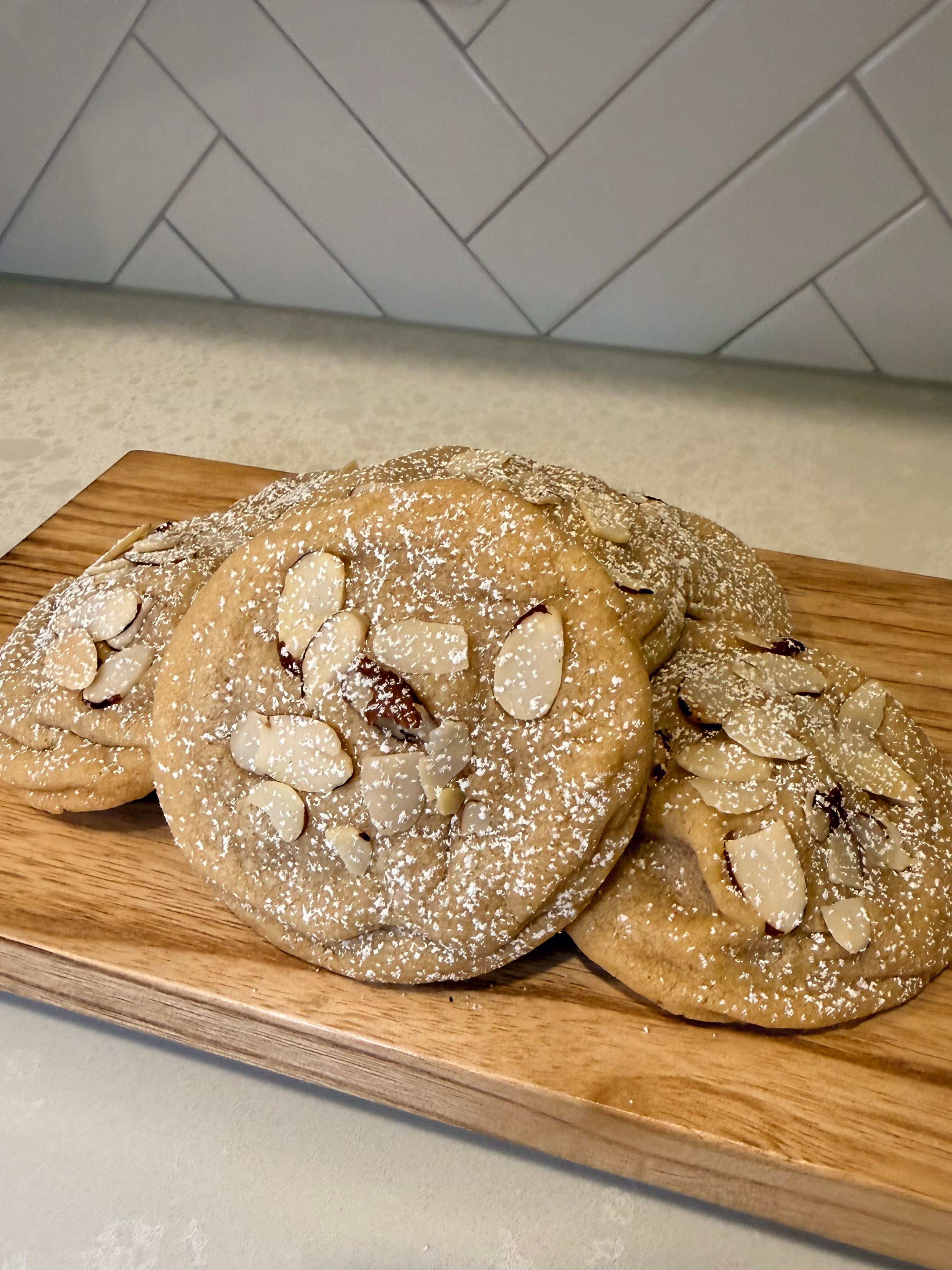 Almond Croissant Cookies