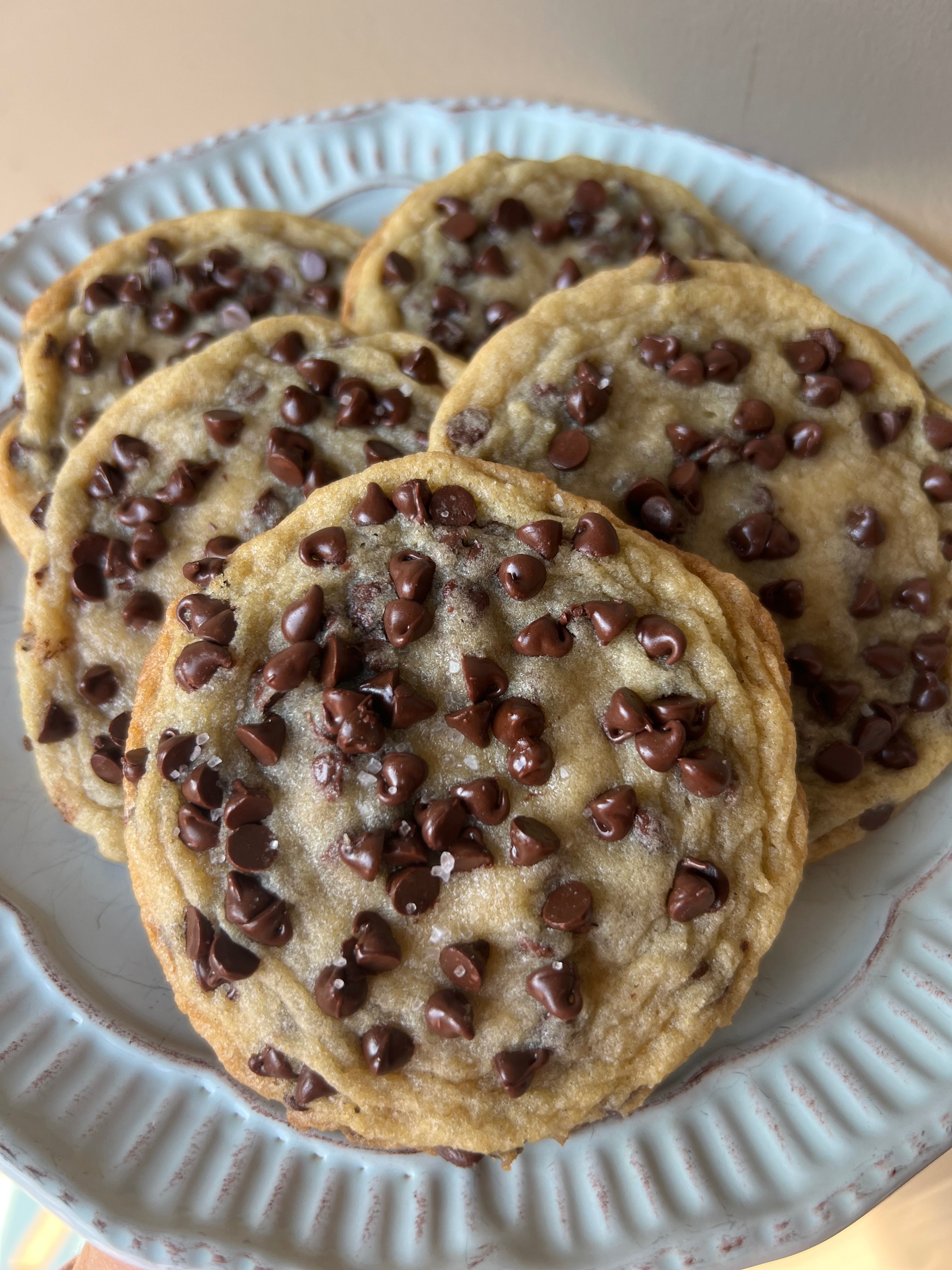 Sea Salt Chocolate Chip Cookies